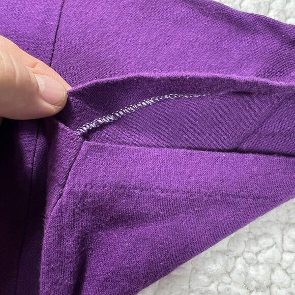 Vintage 90s Minnesota Vikings Logo 7 Men's L NFL Graphic Tee USA Single Stitch L - Picture 4 of 9